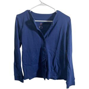 Isaac Mizrahi Women's Blue Cardigan